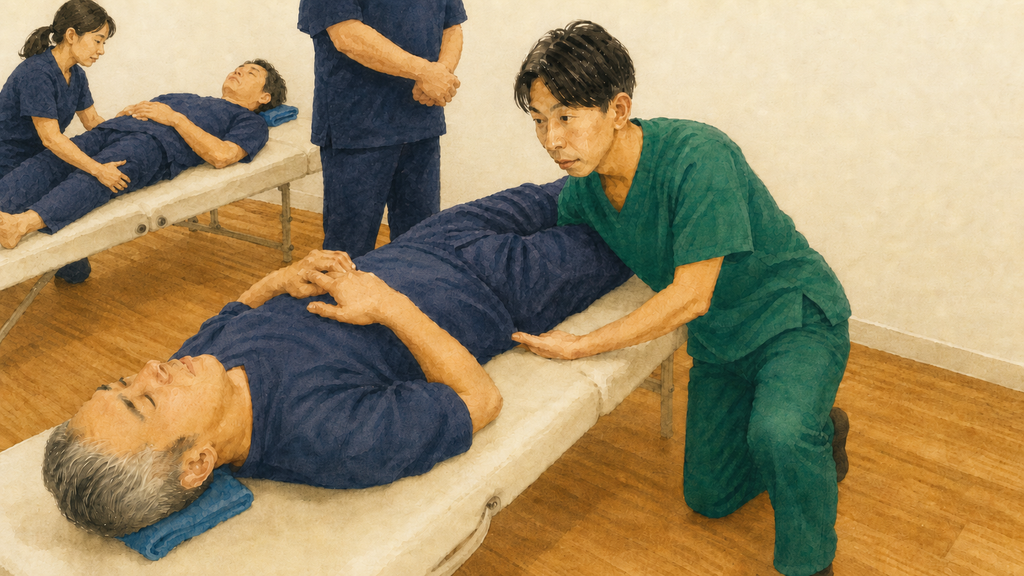 合同練習会の稽古風景